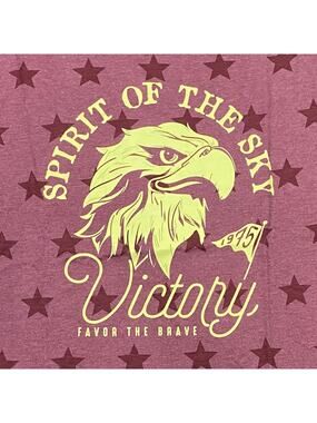 LAT Five Star Spirit of the Sky Printed Graphic Tee Size Large
